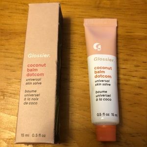 BNIB ORIGINAL FORMULA Glossier Balm Dotcom in Coconut
